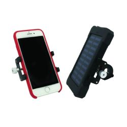 P2R support smartphone au guidon avec batterie solaire