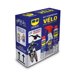 WD40 pack nettoyage lubrification vélo