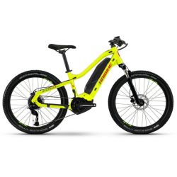 Haibike AllTrack Kids 400  lime crystal red