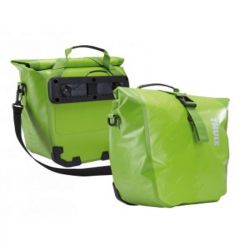 Thule sacoche vélo Shield Pannier green small