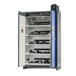SAFESTORE Denios armoire de charge Pro 2.0V batteries lithium 222.4x119.3x61.5 cm