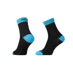 XLC chaussettes de compression CS-S03 noir bleu