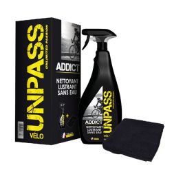 UNPASS nettoyant sans eau + microfibre