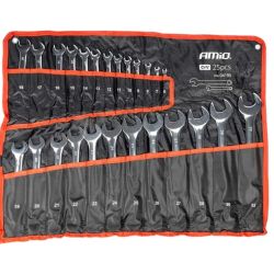 Amio clés mixtes/plates 6-32mm Chrome Vanadium