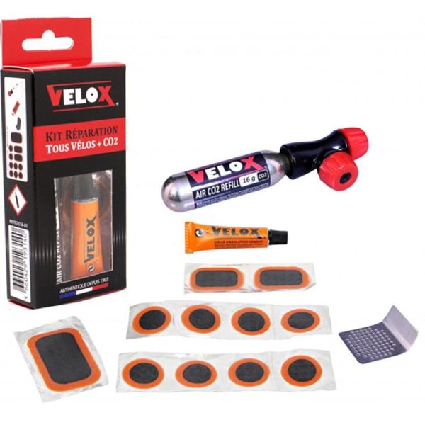 Velox kit réparation 11 pièces avec CO2