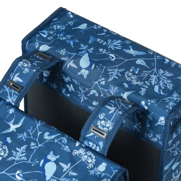 Basil sacoche Wanderlust double 35L bleu indigo