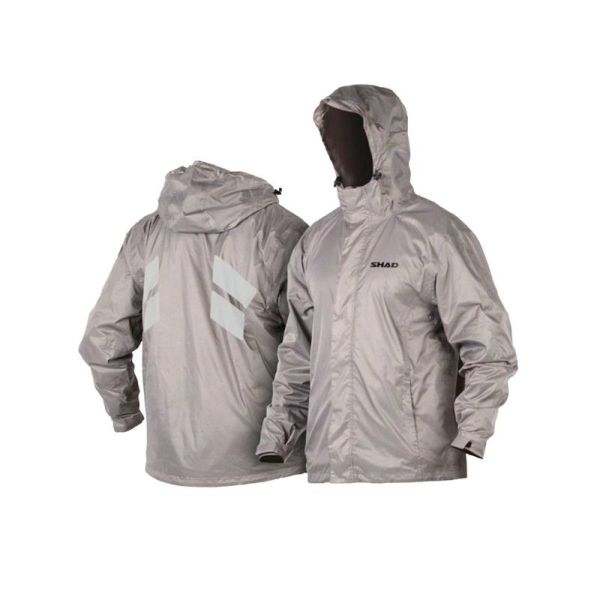 Shad Talla veste de pluie grise réfléchissante