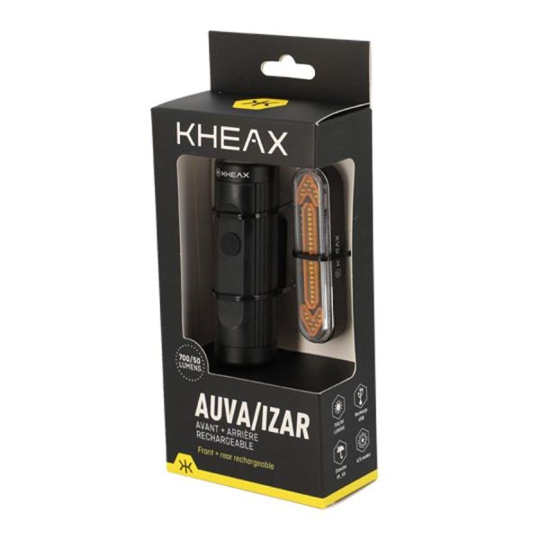 Kheax kit éclairage AUVA/IZAR rechargeable
