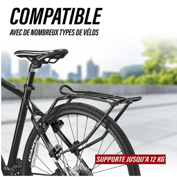 P2R porte bagages universel sur haubans 26 à 29"