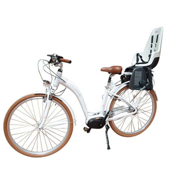 Bobike porte bébé ONE MAXI cadre et porte bagages (Rouge)