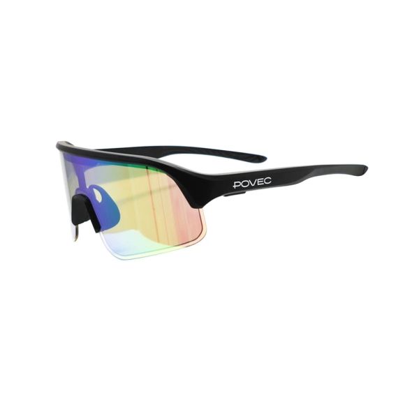 Povec lunettes électro chromiques verre vert monture noire