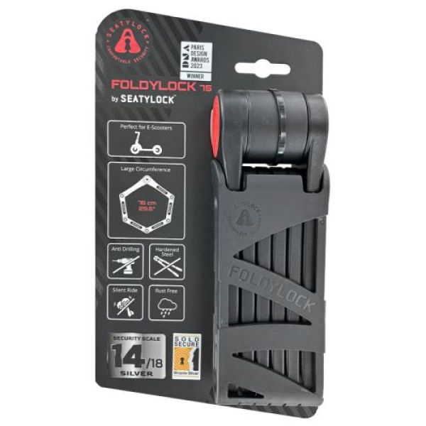 Seatylock antivol articulé Foldylock 75cm