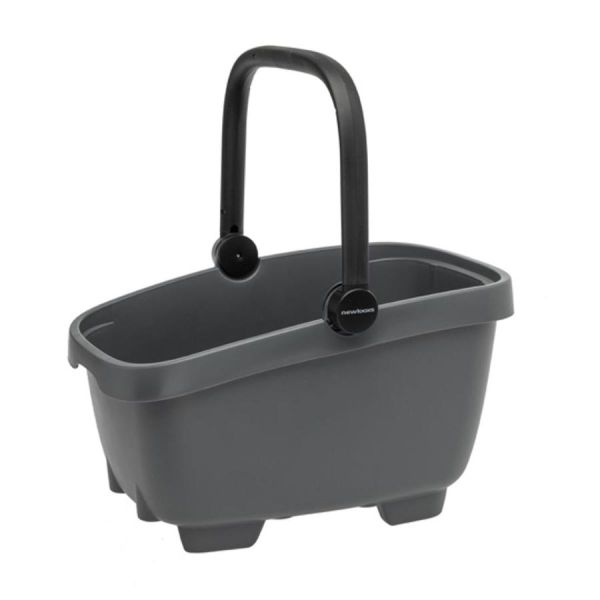 New Loox panier arrière Clipper 28L anthracite Racktime 2.0