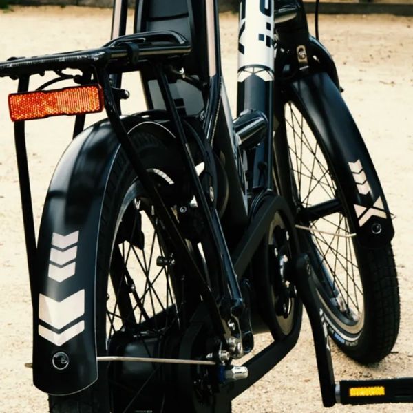 Reflective Berlin pack stickers haute visibilité pour vélo et casque