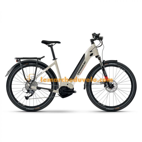 Haibike Trekking 4 500Wh Low Step Gris (Reconditionné grade A)