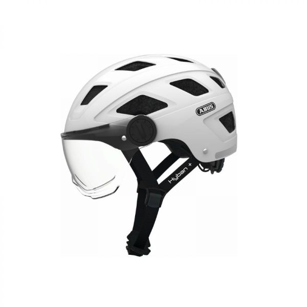 ABUS casque Hyban + blanc