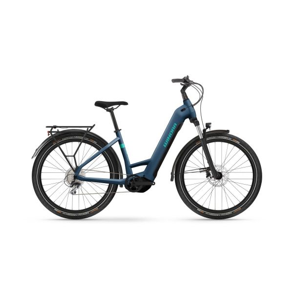 Winora Yucatan X8 cadre bas 720Wh bleu (reconditionné grade B)