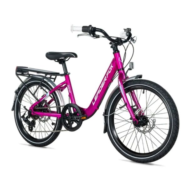 Leader Fox vélo ville enfant 20" Gamp rose