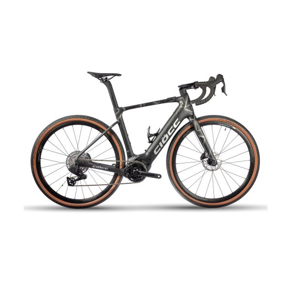 Ciöcc E-Veloce Shimano 105 Geometric/noir (reconditionné grade B)