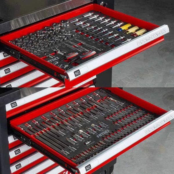 Amio servante d'atelier pro 258 pièces