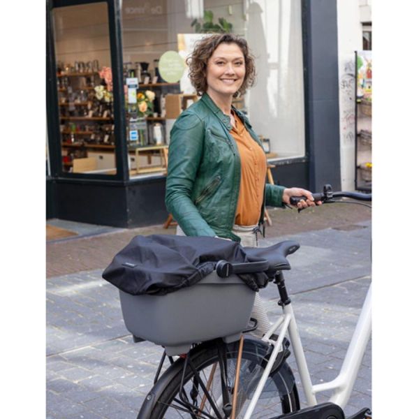 New Loox panier arrière Clipper 28L anthracite Racktime 2.0