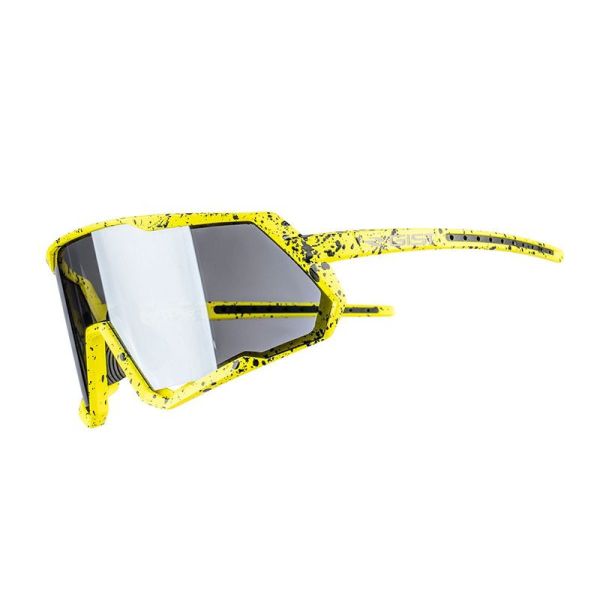 Gist lunettes Mask monture jaune verre noir