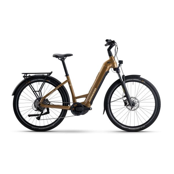 Winora Yucatan X8 cadre bas 720Wh marron