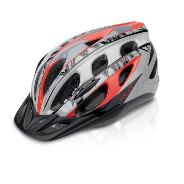 XLC casque BH-C18 rouge et gris