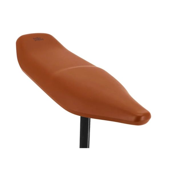 Selle Jallot City biplace marron diamètre 31.6mm (cales pieds inclus)