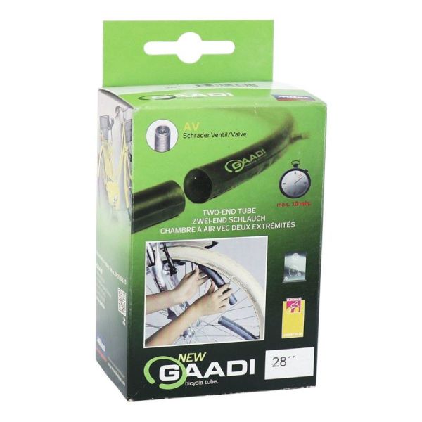 GAADI chambre à air 700x32-35 schrader (montage sans démonter la roue)