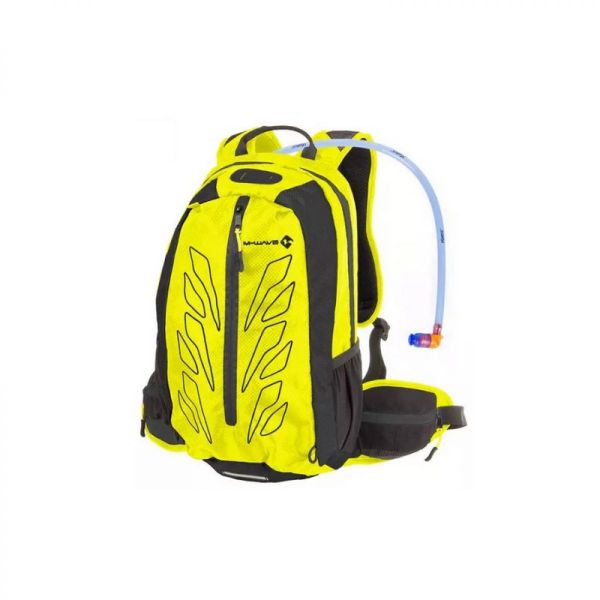M-Wave sac à dos porte boisson jaune fluo