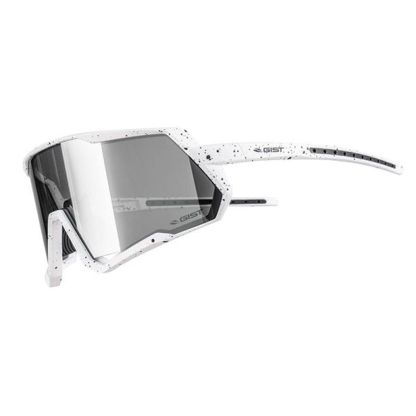 Gist lunettes Mask monture blanc verre fumé
