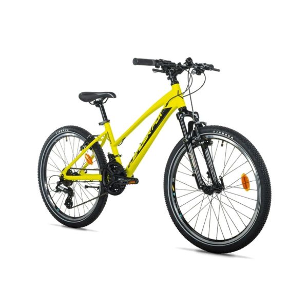 Leader Fox VTT enfant 24" Spider jaune
