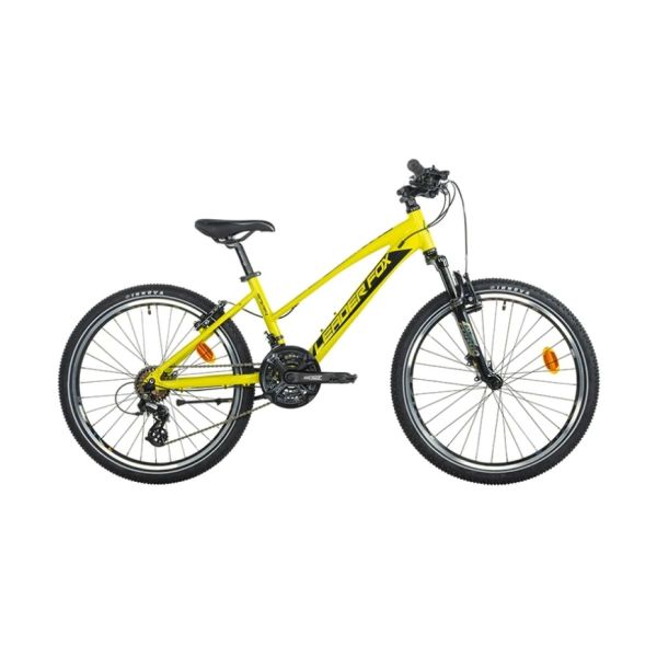 Leader Fox VTT enfant 24" Spider jaune