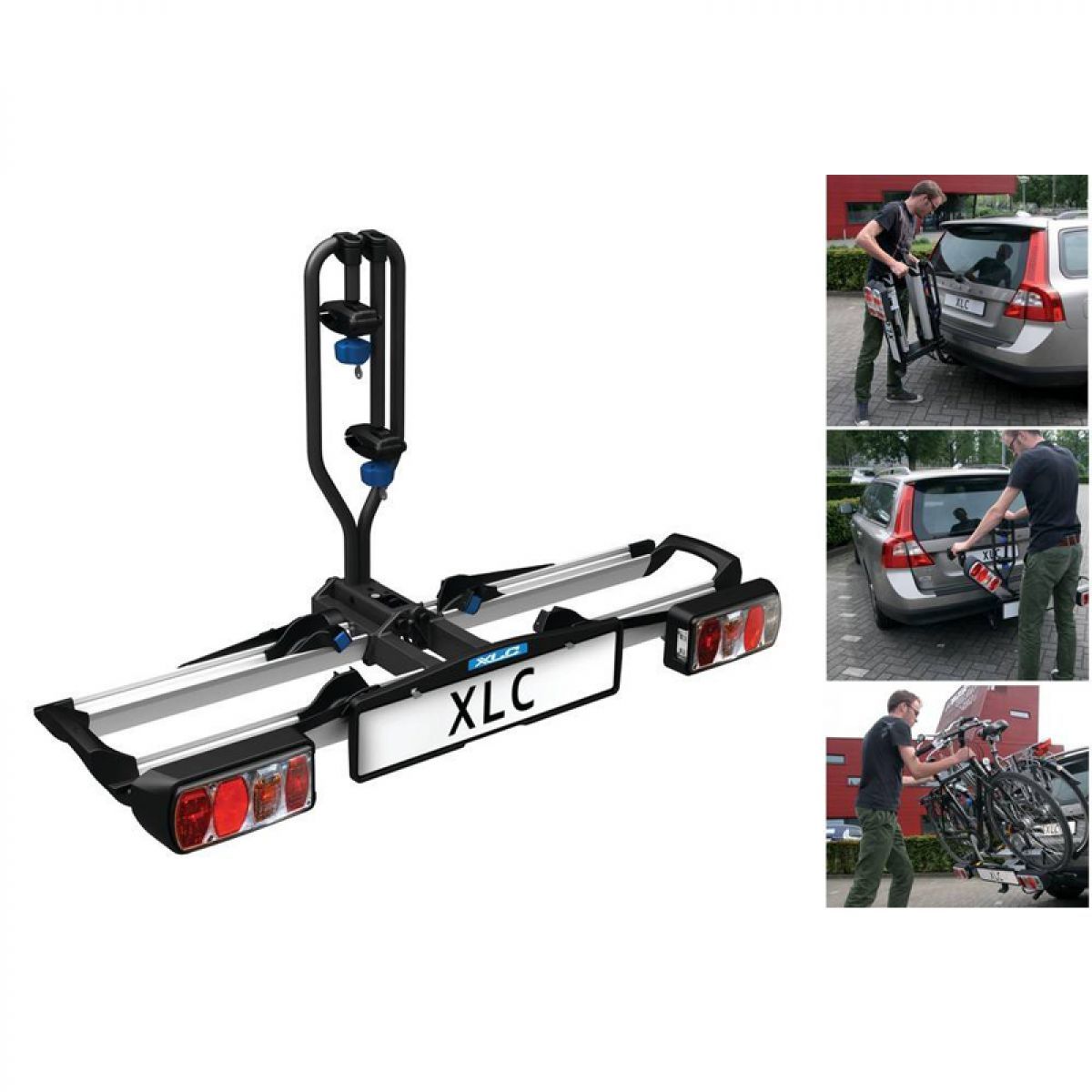 Support Vélo Attelage Pilot BR-2001-2B – 2 Vélos, Pliable, Acier, Capacité 90 Lb, NEUF