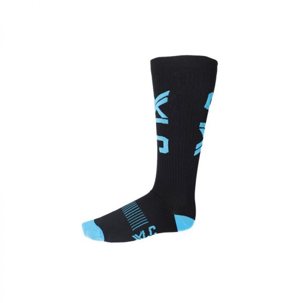 XLC chaussettes hautes de compression CS-S03 noir bleu