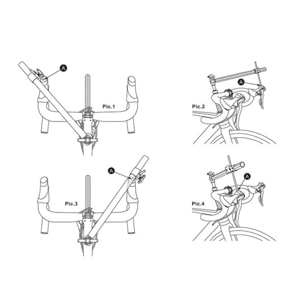 P2R outil réglage inclinaison reposes mains