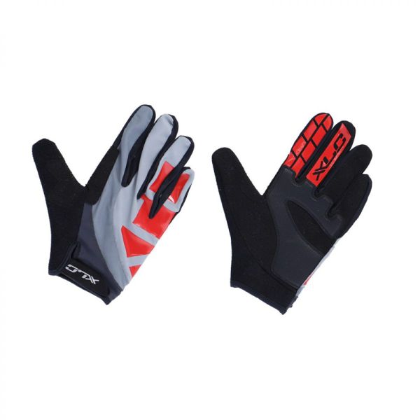 XLC gants enduro CG-L13 noir/rouge