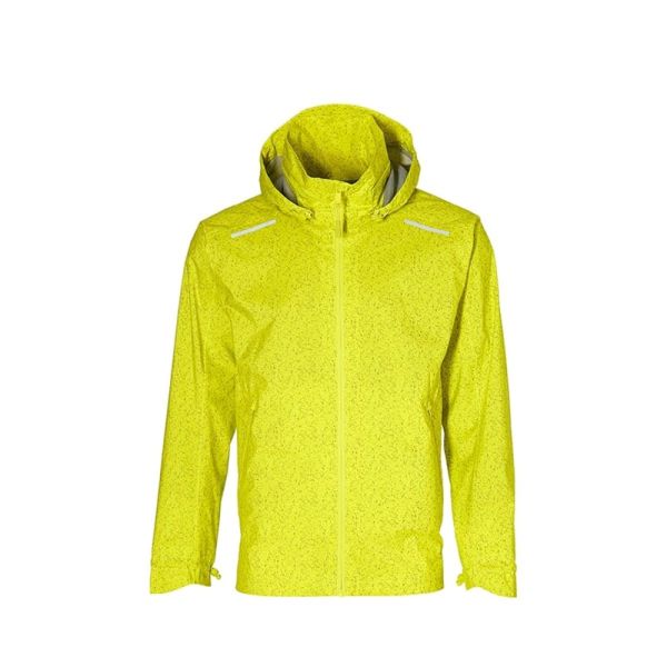 Basil Skane veste imperméable homme jaune réfléchissant