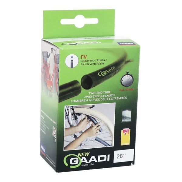GAADI chambre à air 700x32-35 presta (montage sans démonter la roue)