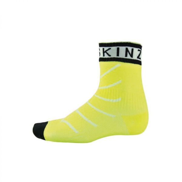 SealSkinz Thin chaussettes imperméables courtes Hydrostop jaune