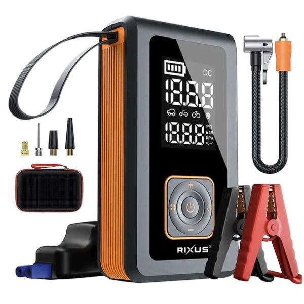 Rixus gonfleur/démarreur 8000mAh