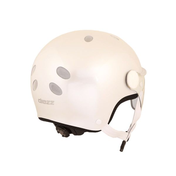 Diezz casque City Color visière blanc