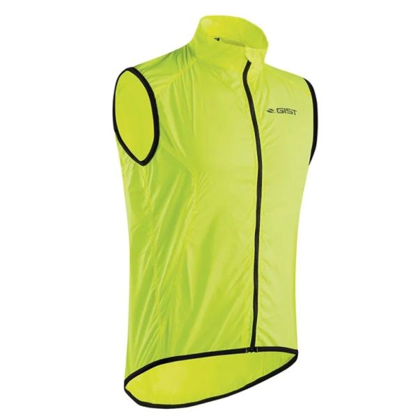 Gist coupe vent sans manches jaune fluo
