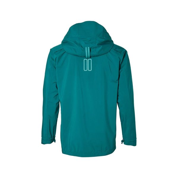 Basil Skane veste imperméable homme turquoise