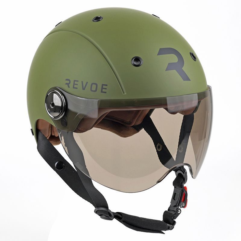 Revoe Clips Revoe casque Sky Premium urbain Kaki