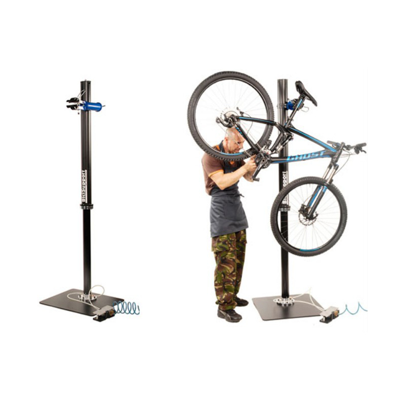 Support de réparation de vélos Gymrex - 1080 - 1900 mm - pliable